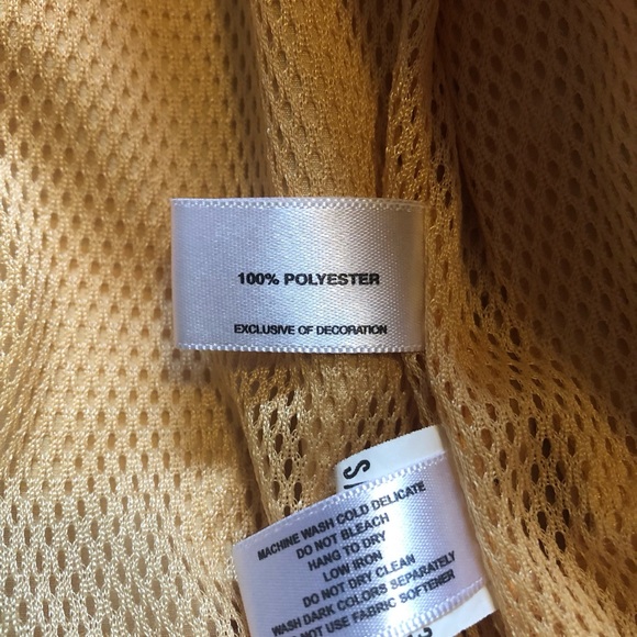 Cutter & Buck Men’s Medium Yellow Nautical Windbreaker Casual Sport Jacket - Picture 13 of 16